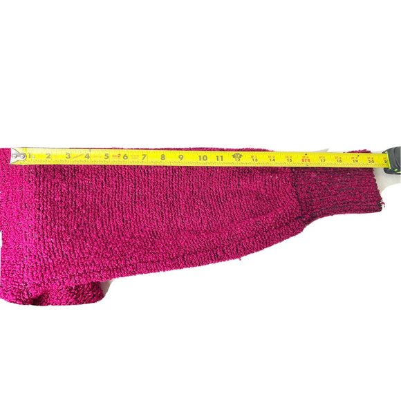 Vtg SideEffects SM Acrylic Popcorn Long Cardigan - Picture 7 of 8